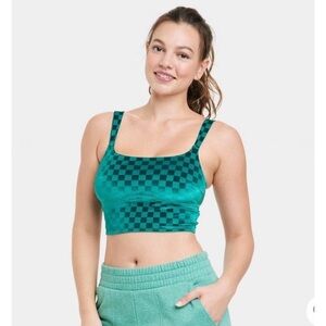 Colsie green tank top. Like new with out tags.